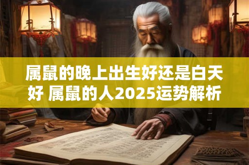 属鼠的晚上出生好还是白天好 属鼠的人2025运势解析