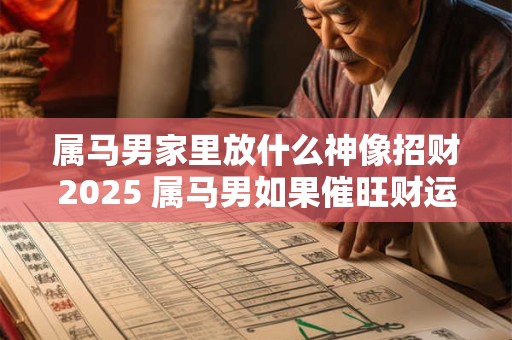 属马男家里放什么神像招财2025 属马男如果催旺财运