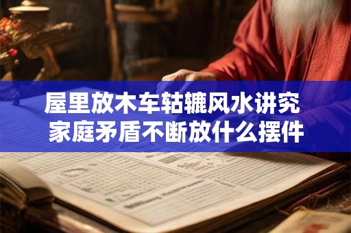 屋里放木车轱辘风水讲究 家庭矛盾不断放什么摆件