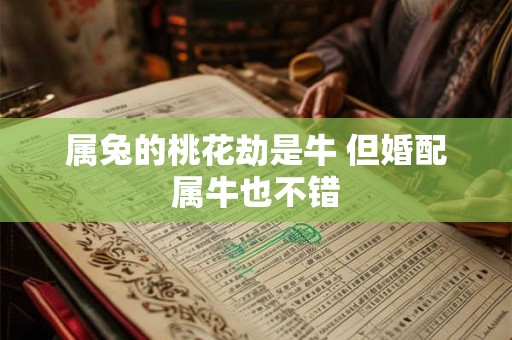 属兔的桃花劫是牛 但婚配属牛也不错