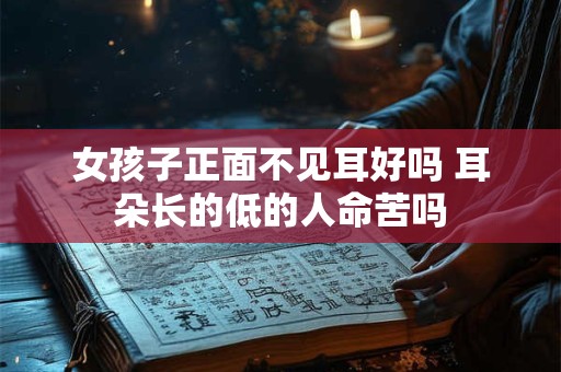 女孩子正面不见耳好吗 耳朵长的低的人命苦吗