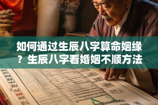 如何通过生辰八字算命姻缘？生辰八字看婚姻不顺方法介绍