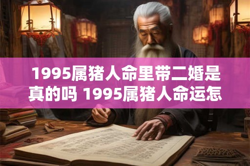 1995属猪人命里带二婚是真的吗 1995属猪人命运怎么样