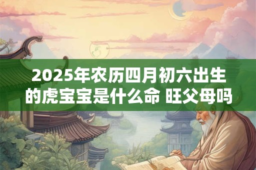 2025年农历四月初六出生的虎宝宝是什么命 旺父母吗