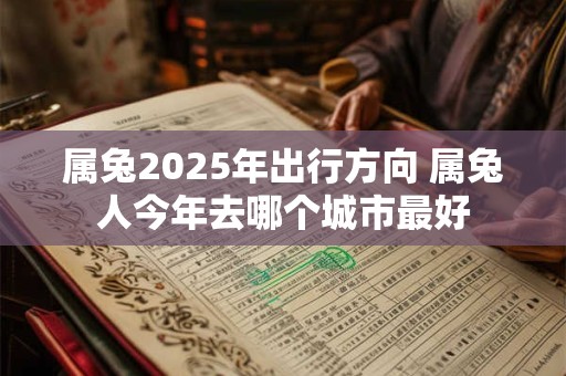 属兔2025年出行方向 属兔人今年去哪个城市最好