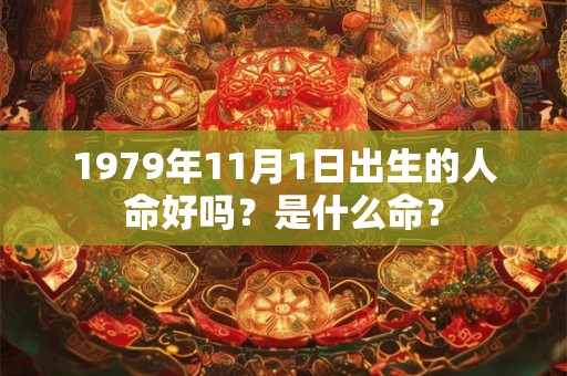 1979年11月1日出生的人命好吗？是什么命？