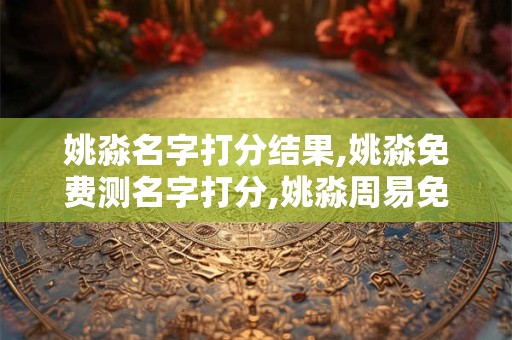 姚淼名字打分结果,姚淼免费测名字打分,姚淼周易免费测名字打分