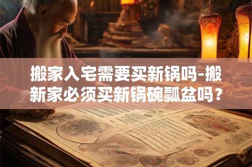 搬家入宅需要买新锅吗-搬新家必须买新锅碗瓢盆吗？