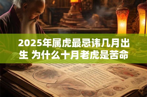 2025年属虎最忌讳几月出生 为什么十月老虎是苦命月