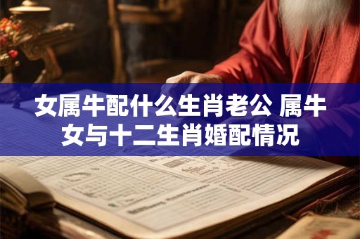 女属牛配什么生肖老公 属牛女与十二生肖婚配情况
