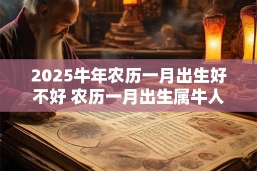 2025牛年农历一月出生好不好 农历一月出生属牛人性格