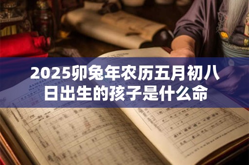 2025卯兔年农历五月初八日出生的孩子是什么命