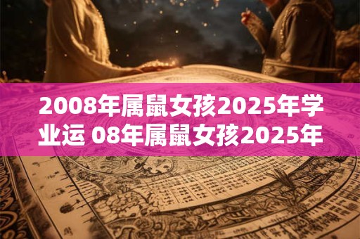 2008年属鼠女孩2025年学业运 08年属鼠女孩2025年学习运势如何