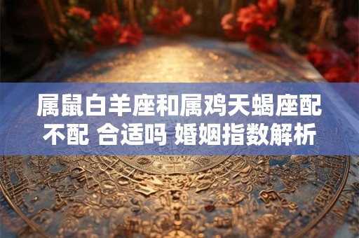 属鼠白羊座和属鸡天蝎座配不配 合适吗 婚姻指数解析