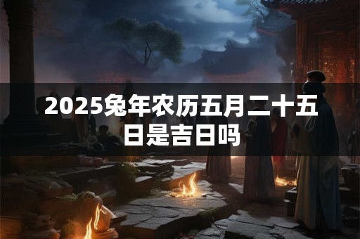 2026兔年农历五月二十五日是吉日吗 2026兔年农历五月二十五日是吉日吗