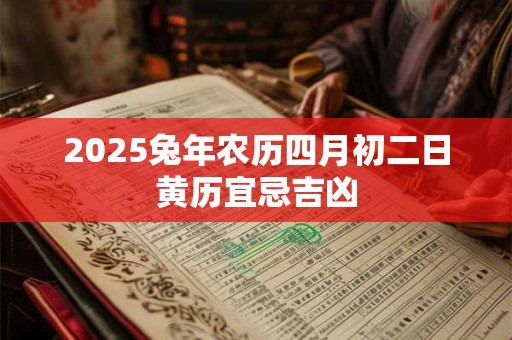 2025兔年农历四月初二日黄历宜忌吉凶