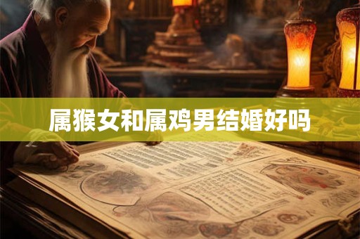 属猴女和属鸡男结婚好吗