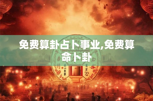 免费算卦占卜事业,免费算命卜卦