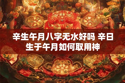 辛生午月八字无水好吗 辛日生于午月如何取用神