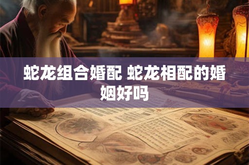 蛇龙组合婚配 蛇龙相配的婚姻好吗