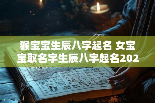 猴宝宝生辰八字起名 女宝宝取名字生辰八字起名2025年