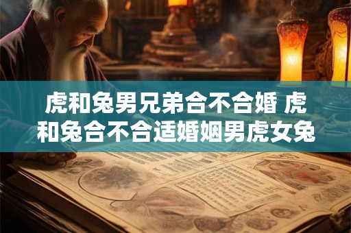 虎和兔男兄弟合不合婚 虎和兔合不合适婚姻男虎女兔