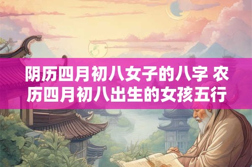 阴历四月初八女子的八字 农历四月初八出生的女孩五行缺什么