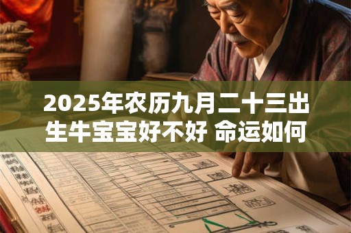 2025年农历九月二十三出生牛宝宝好不好 命运如何