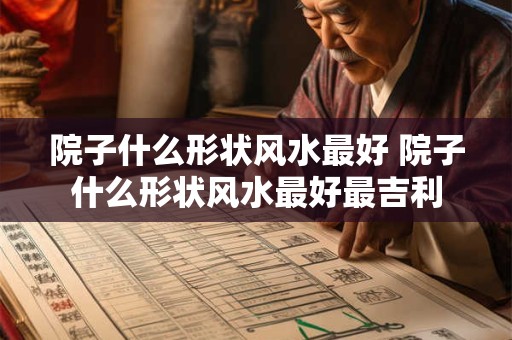 院子什么形状风水最好 院子什么形状风水最好最吉利