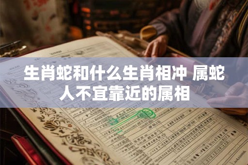 生肖蛇和什么生肖相冲 属蛇人不宜靠近的属相