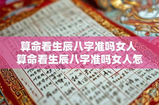 算命看生辰八字准吗女人 算命看生辰八字准吗女人怎么看