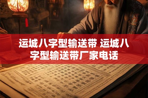 运城八字型输送带 运城八字型输送带厂家电话