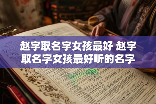 赵字取名字女孩最好 赵字取名字女孩最好听的名字