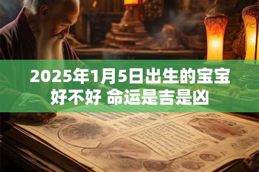 2025年1月5日出生的宝宝好不好 命运是吉是凶