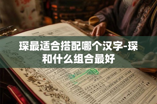 琛最适合搭配哪个汉字-琛和什么组合最好