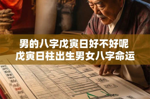 男的八字戊寅日好不好呢 戊寅日柱出生男女八字命运