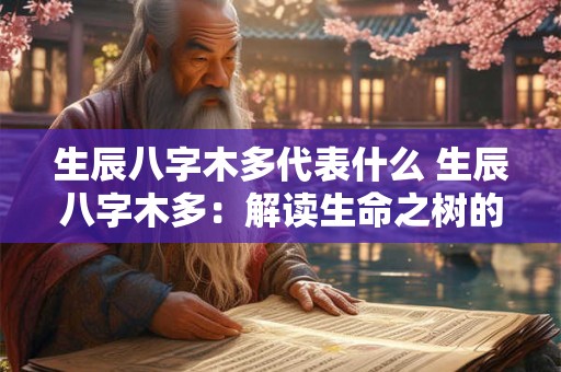 生辰八字木多代表什么 生辰八字木多：解读生命之树的秘密