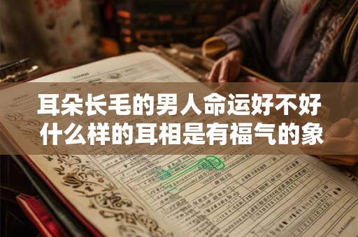 耳朵长毛的男人命运好不好 什么样的耳相是有福气的象征