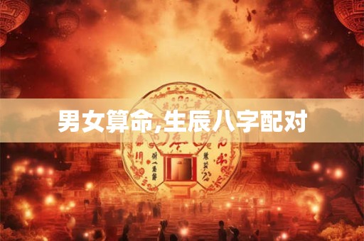 男女算命,生辰八字配对