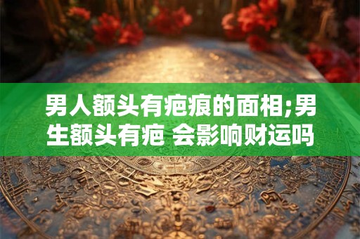 男人额头有疤痕的面相;男生额头有疤 会影响财运吗