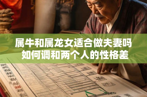属牛和属龙女适合做夫妻吗 如何调和两个人的性格差异呢