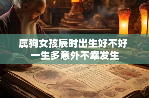 属狗女孩辰时出生好不好 一生多意外不幸发生
