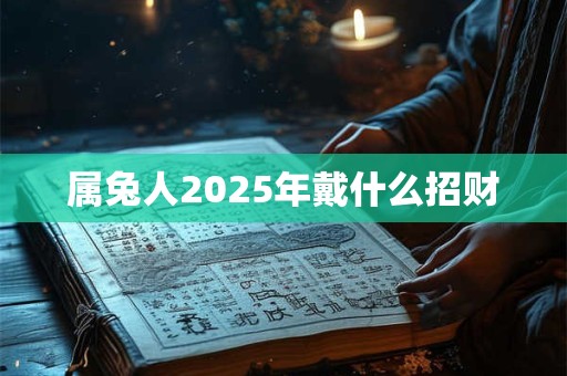 属兔人2025年戴什么招财