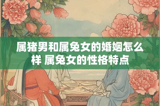 属猪男和属兔女的婚姻怎么样 属兔女的性格特点