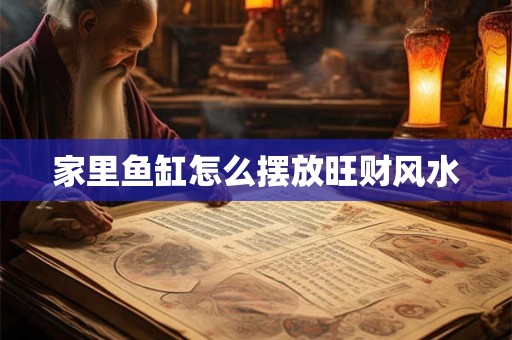 家里鱼缸怎么摆放旺财风水