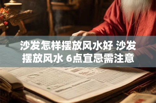 沙发怎样摆放风水好 沙发摆放风水 6点宜忌需注意