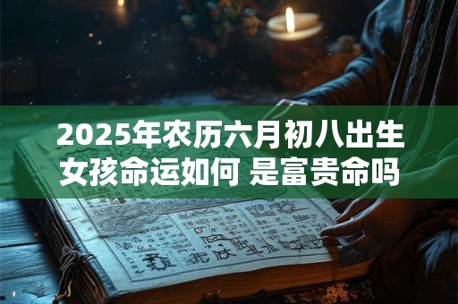 2025年农历六月初八出生女孩命运如何 是富贵命吗