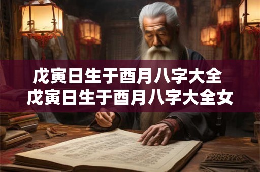 戊寅日生于酉月八字大全 戊寅日生于酉月八字大全女命