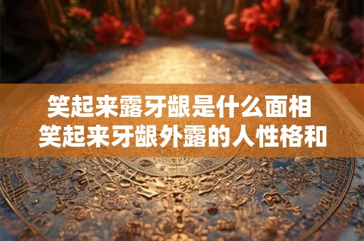 笑起来露牙龈是什么面相 笑起来牙龈外露的人性格和运势好不好