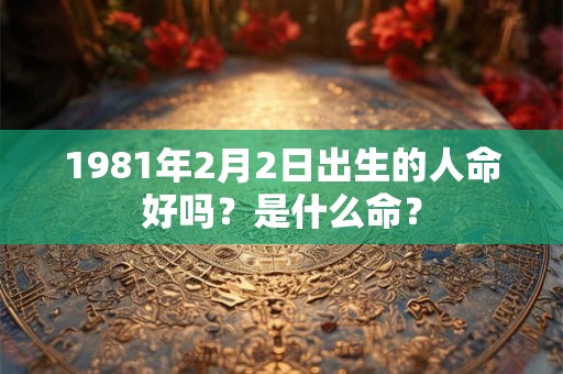 1981年2月2日出生的人命好吗？是什么命？